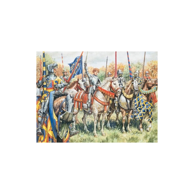 Italeri 6026 - 100 Years War-French Warriors Scala 1:72