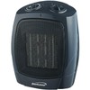 Brentwood H-C1601 1500-Watt Portable Ceramic Space Heater and Fan, Black