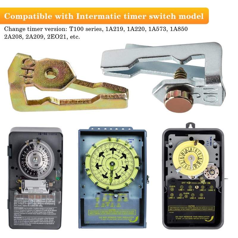 156T1978A Time Switch Trippers Replacement for Intermatic Fit T100 Series