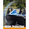 HAKA TOUGH Rear Windshield for Polaris Slingshot Accessories 2015-2024, Hard-coated