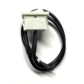 Zing Ear ZE-200 Mini Rocker Switch On-Off White 10A 125VAC with 6" Lead