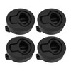 61mm/2.4in Marine Flush Pull Slam Latch Round Ring Lock Boat