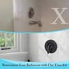 Moen Compatible Shower Trim Kit, Single Handle Replacement for Posi-temp