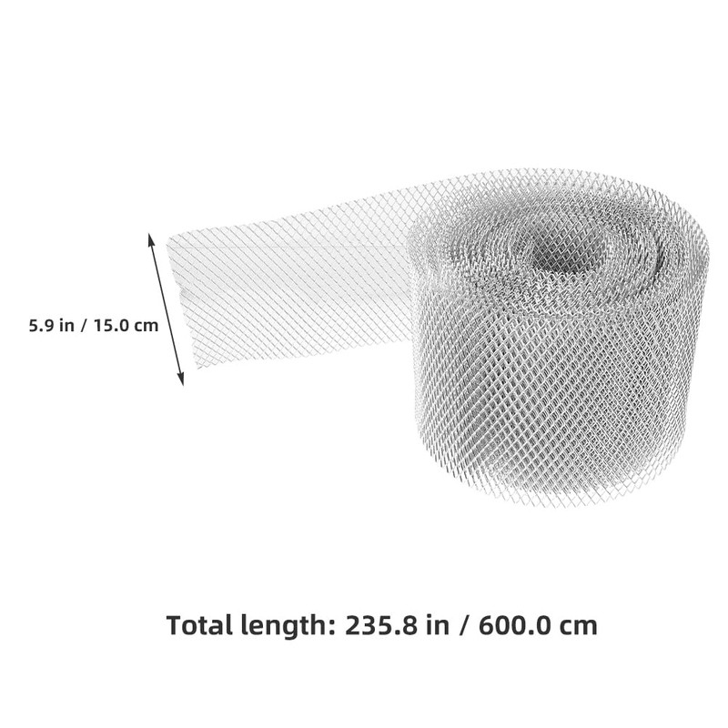 Homoyoyo 1 Roll Roof Filter Rain Gutter Covers Screen Leaf