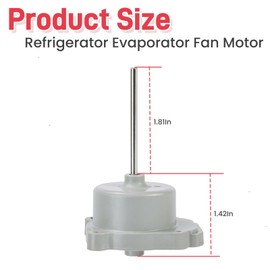EAU65058318 ODM-056F-18 Refrigerator Freezer Fan Motor Assembly Fit for LG Refrigerator Freezer Cooling Fan Motor, DC12V 1A 12W, Replacement Multi-Door Fridge/Freezer Cooling Systems