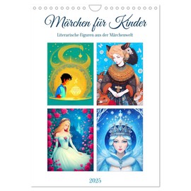 Fairy Tales for Children (Wall Calendar 2025 DIN A4 High), CALVENDO Monthly Calendar
