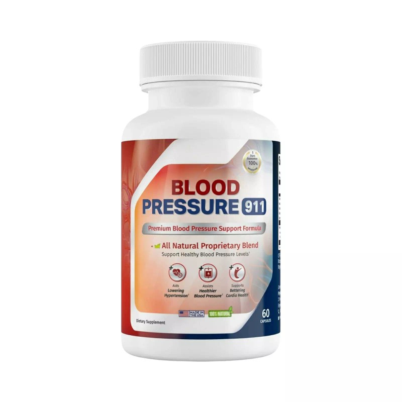 Blood911 Blood Pressure 911 Supplement Pills Natural dietary Supplement -