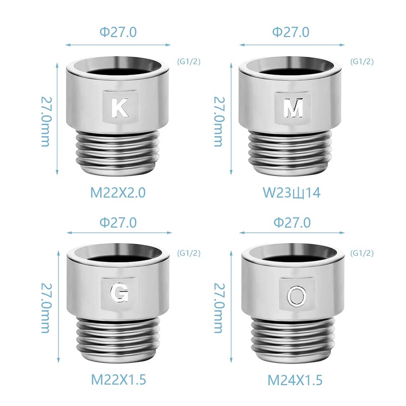 Adapter for Shower Hose, Shower Head Adapter, Shower Hose Adapter
