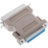 Centronics adapter CN36-Male to DB25-female - Cablematic