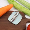 Kichvoe Vegetable Peeler 4pcs Finger Grips Peeler Palm Peeler Finger