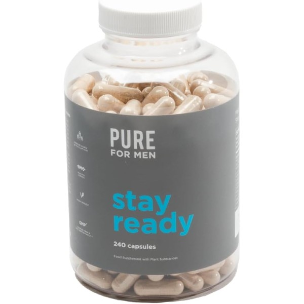 Pure for Men Original Cleanliness Stay Ready Fiber Supplement, 240