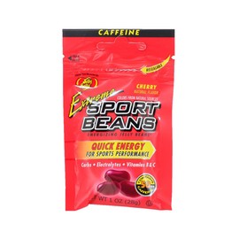 Jelly Belly Cherry Extreme Sport Beans 24 1-oz (28g) bags total 24 oz (680g)