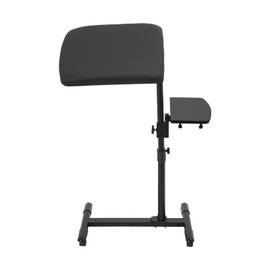 PANEKOLO Tattoo Arm Rest Stand with Workbench, Adjustable Height Tattoo Chair, Arm Leg Rest Chair