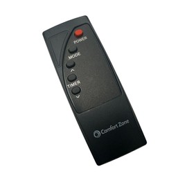 Comfort Zone Oil Filled Radiator Space Heater Replacement Remote, Heater Not Included, Ideal for Replacing Worn or Damaged Remotes, Compatible with CZ12816