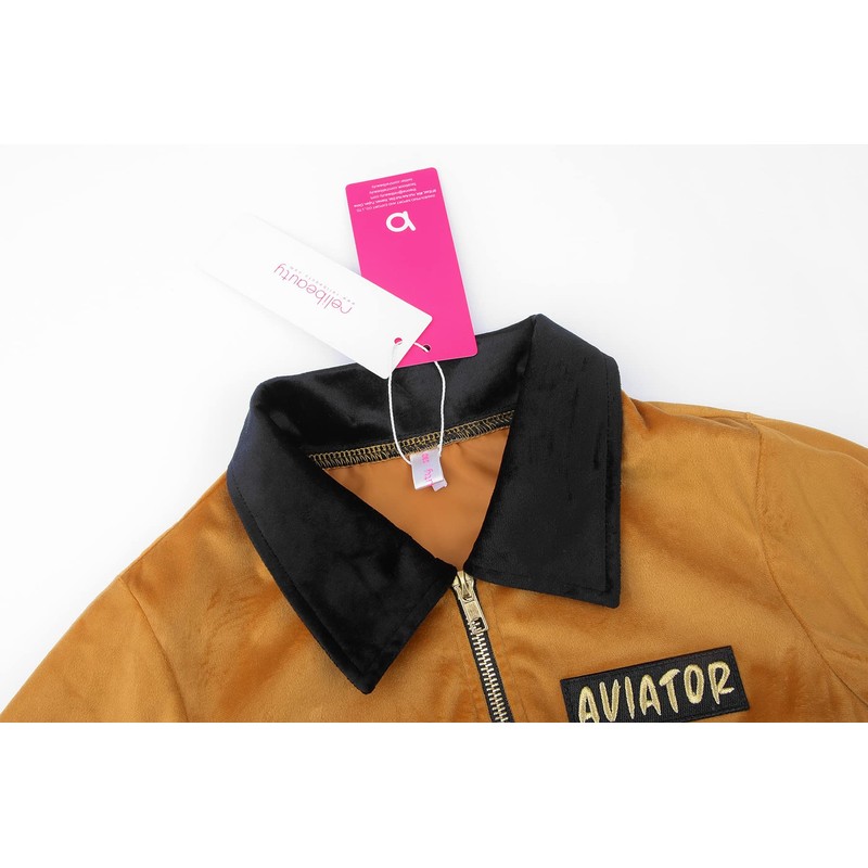 ReliBeauty Pilot Costume Children's Boy with Hat Sharp, 110