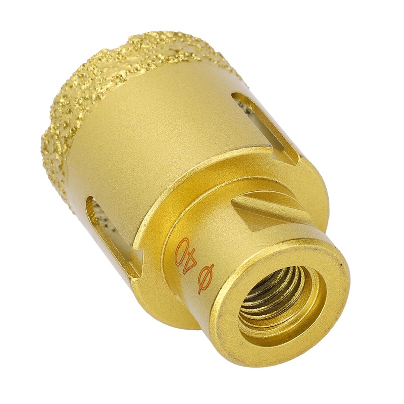 Diamond Hole Saw Brazing Drill Bit Opener Drilling Marble Concrete