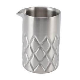 Stainless Steel Mixing Glass Double Wall Unbreakable Rust Protection Cocktail Mixing Glass for Home Bar