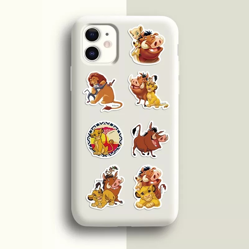 El Rey León Película 50 Calcomanias Stickers Pvc Contra Agua