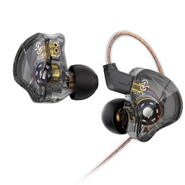 Yinyoo CCZ NC01 Gospel In-Ear Monitor 10 mm Dual Magnetic DD Gaming Earbuds Wired Headphones with Removable Cable 2-Pin TFZ In-Ear Headphones HiFi OFC Cable IEM for Gaming/Music