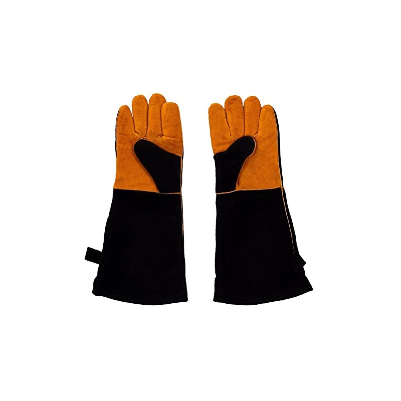 BBQGUYS Signature Suede Grilling Gloves - BBQ-LTGL