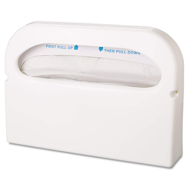 HOSPECO Health Gards Toilet Seat Cover Dispenser, Half-Fold, 16 X