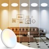 Peasur 7 inch LED Ceiling Light, 3000K/3500K/4000K/5000K/6500K Adjustable Flush Mount