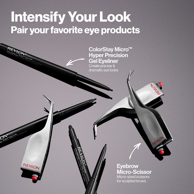 Revlon Gel Eyeliner, ColorStay Micro Hyper Precision Eye Makeup with