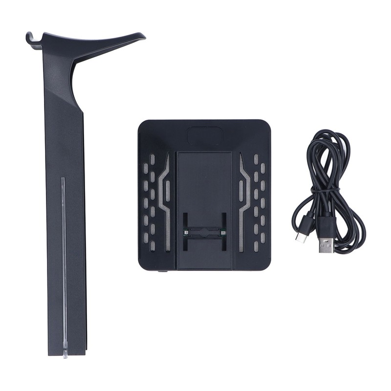 RGB Headphone Stand 2 USB Ports Multifunction Gaming Headset Holder