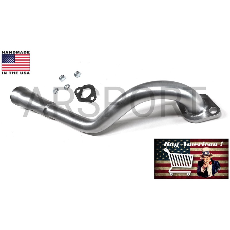 ARSPORT Center Exhaust Header 3 stage for Storm 200 Minibike,