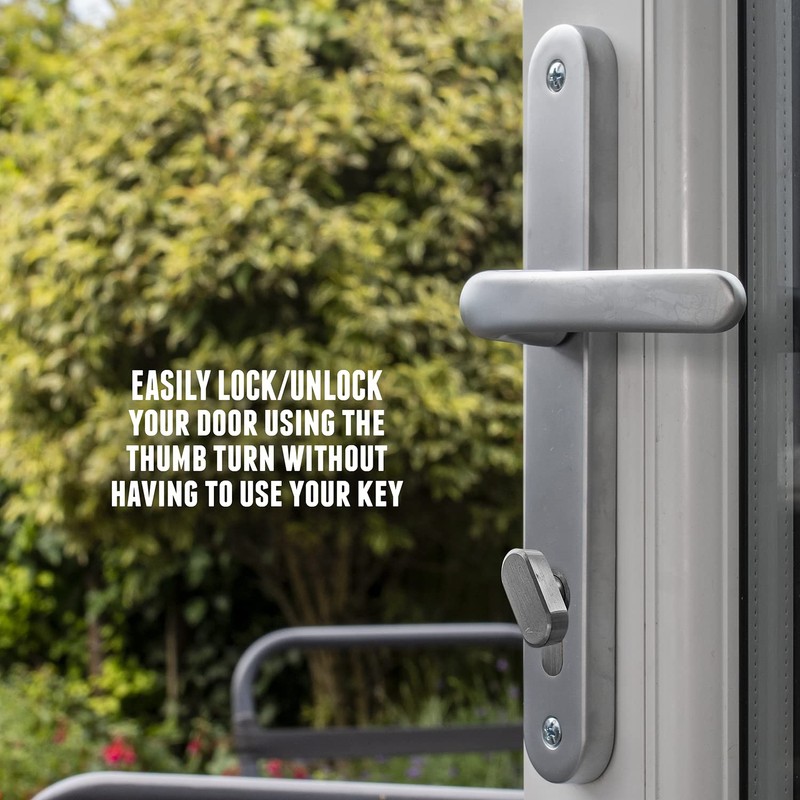 High Security TS007 1 Star Thumbturn Euro Cylinder Lock, British