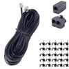 ZTOXLR Phone Extension Cord 50FT Long Phone Cable Line Wire,