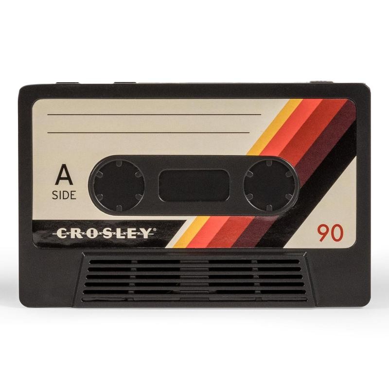 QVC Crosley Cassette Tape Portable BluetoothSpeaker - Color: Blue