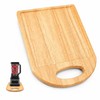 Wooden Blender Slider Tray for Countertop, 10.04 Inch Appliance Mover