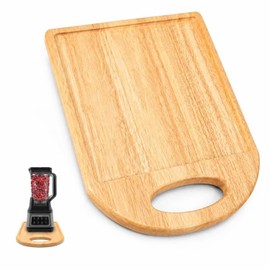 Wooden Blender Slider Tray for Countertop, 10.04 Inch Appliance Mover