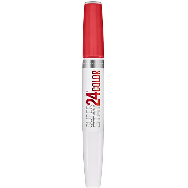Maybelline New York SuperStay 24 2-Step Liquid Lipstick Makeup, Steady Red-Y, 1 kit