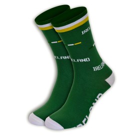 Socks Large, Shoe Size 9-12 (Ireland Flag)