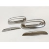 JUMBOMOTOR Chrome Side Door Handle Cover Trims Add-on Style Compatible