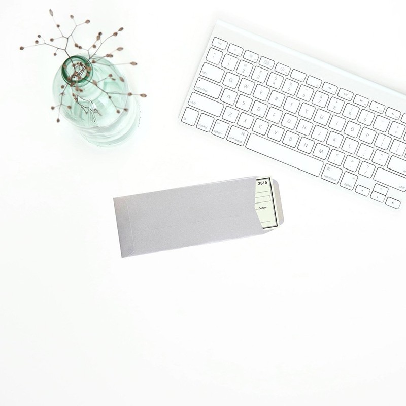 JAM PAPER #10 Policy Metallic Business Envelopes - 4 1/8