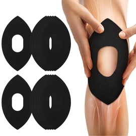 Sikweny 10 Stück Kinesiotapes Schnittfreies Design Tape Sport Wasserdicht und Schweißfest Kinesiologie Tape Flexibel und Langlebig für Schulter Taille Unterarm Handgelenk Knie Oberschenkel Wade
