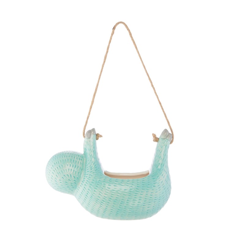 Sass & Belle Seymour Sloth Hanging Planter