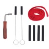 Piano Tuning Tool Temperament Strip Tuner Spanner Silicone Forks Mute