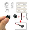 EUDAX 6 Set Rectangular Mini Electric 1.5-3V 24000RPM DC Motor