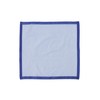 Beamswef Graziina Men's Handkerchief Handkerchief Graph Check Handkerchief, BLUE/C
