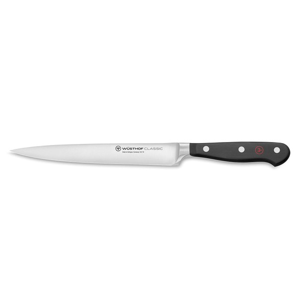 WÜSTHOF Classic Ham Knife, 18 cm, Silver