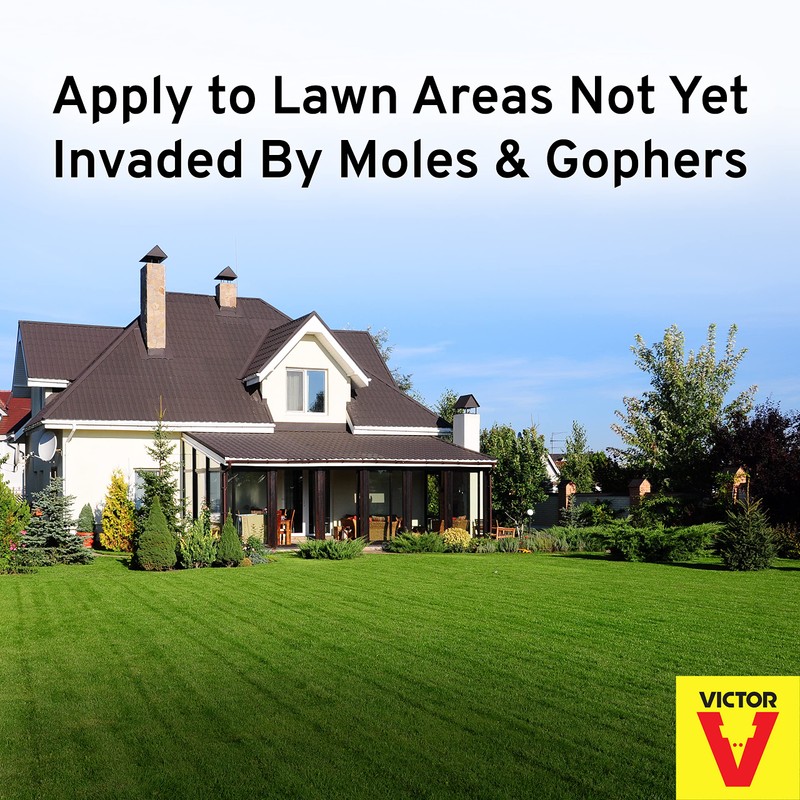 Victor M7001-1 Mole & Gopher Repellent, 64 Ounce (Pack of