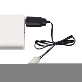 Tebatu Charging Cable,USB Charger Ni-Cd Ni-MH Batteries Pack for KET-2P Plug Adapter 9.6V 250mA Output