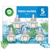 Air Wick Aromatizante de Ambiente Continuo, Fresh Waters, 5 repuestos