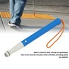 Telescoping Blind Cane, Portable Alloy Reflective Blind Walking Stic, Lightweight