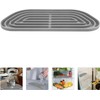 GALPADA Tapete de Silicona para Refrigerador Antideslizante Protector para Bandeja