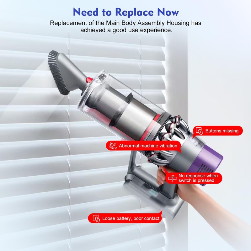 V10 SV12 Main Body Assembly Housing Replacement for Dyson V10